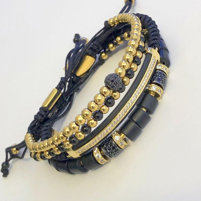 Set 4 Bratari Brooks Gold Luxury Major