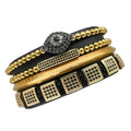 Set 4 Bratari Brooks Gold Malbeck