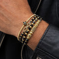 Set 4 Bratari Brooks GoldBlack Infinity