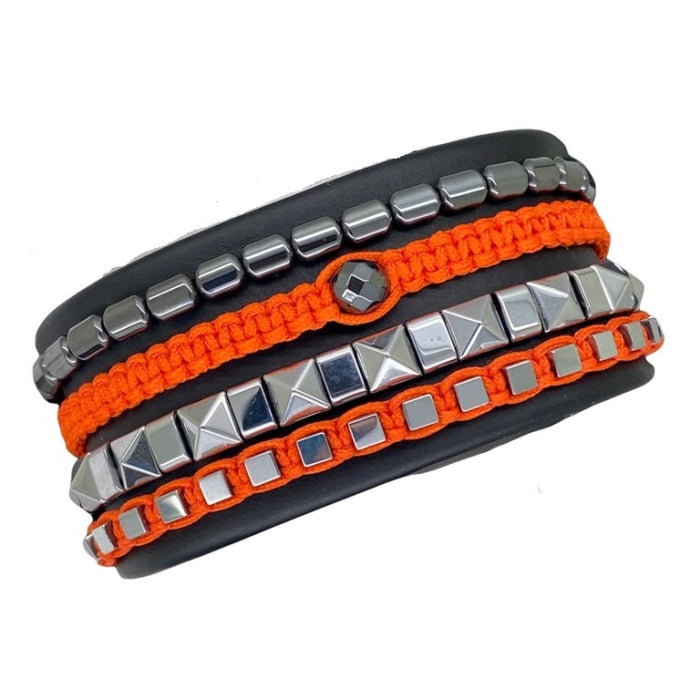 Set 4 Bratari Brooks Summer Orange