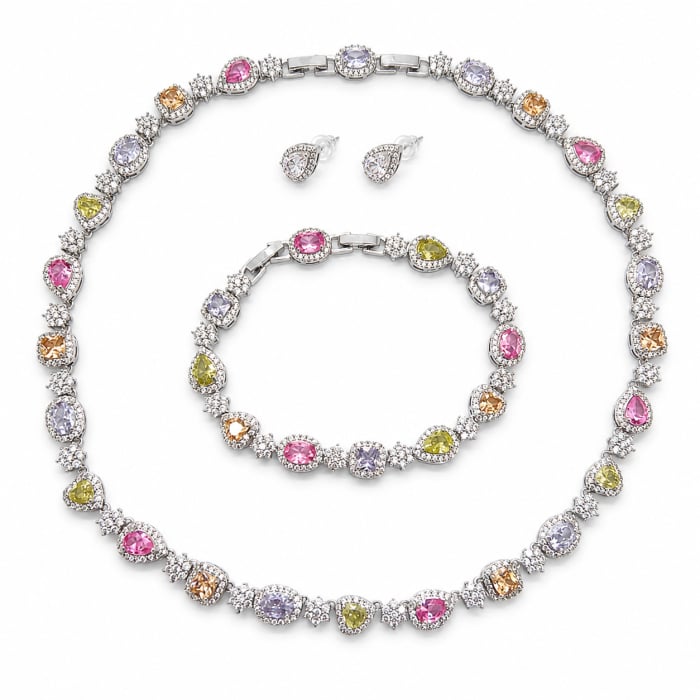 Set Angelic Rainbow Clear Diamonds 10M