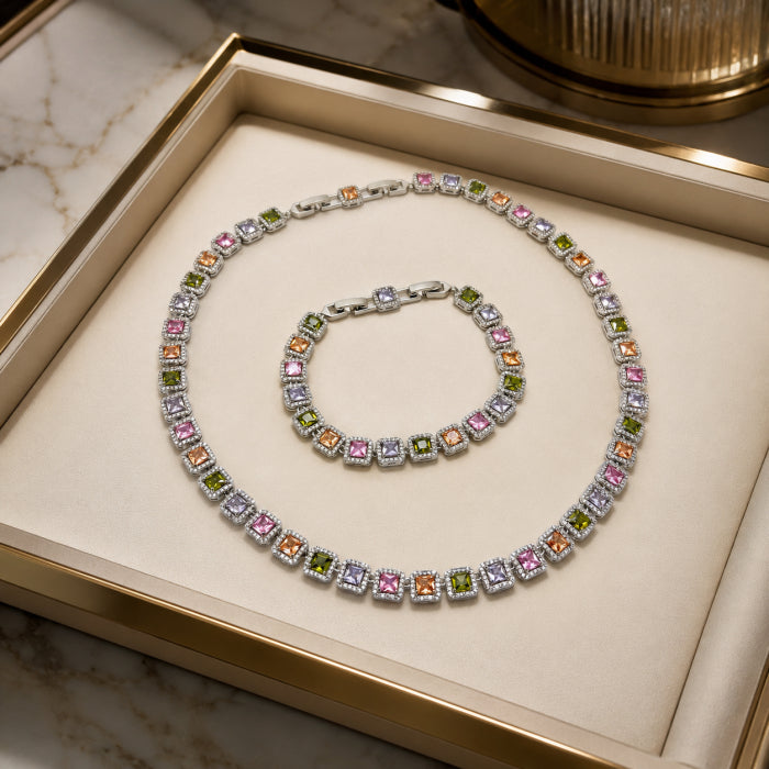 Set Angelic Rainbow Cubic Diamonds 10M