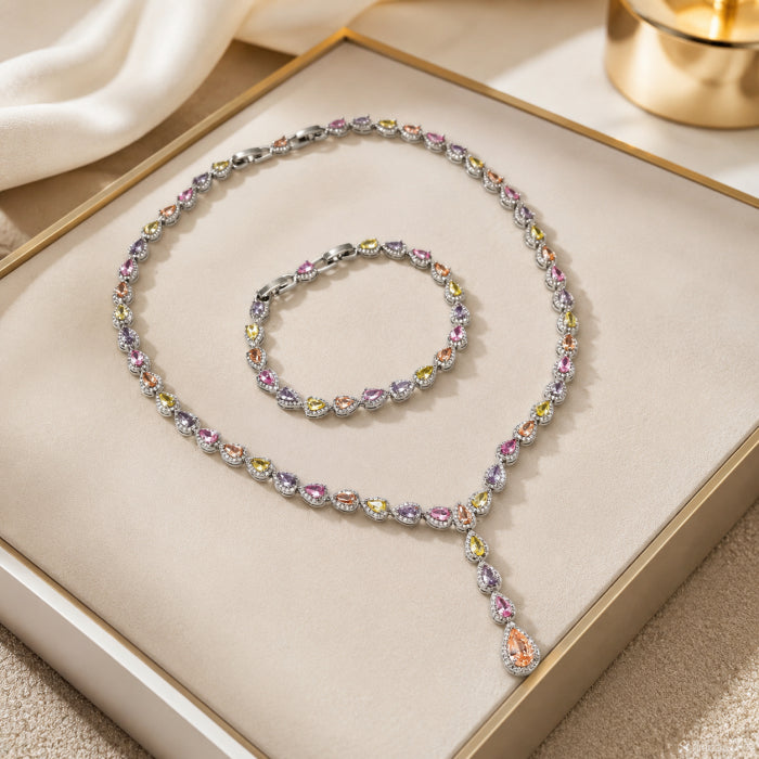 Set Angelic Rainbow Tears Diamonds 10M