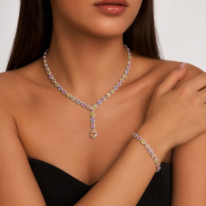 Set Angelic Rainbow Tears Diamonds 10M