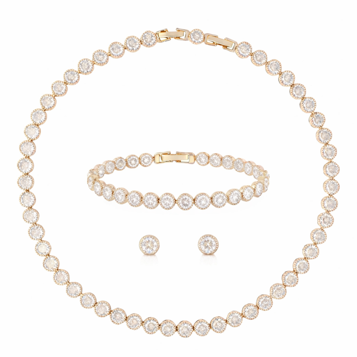 Set Bijuterii Angelic Gold Diamonds 6MM