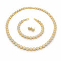 Set Bijuterii Angelic Gold Diamonds 8 MM 14K