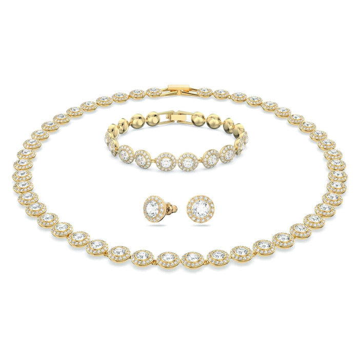 Set Bijuterii Angelic Gold Diamonds 8 MM 14K