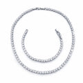 Set Bijuterii Angelic Silver Diamonds 5 MM