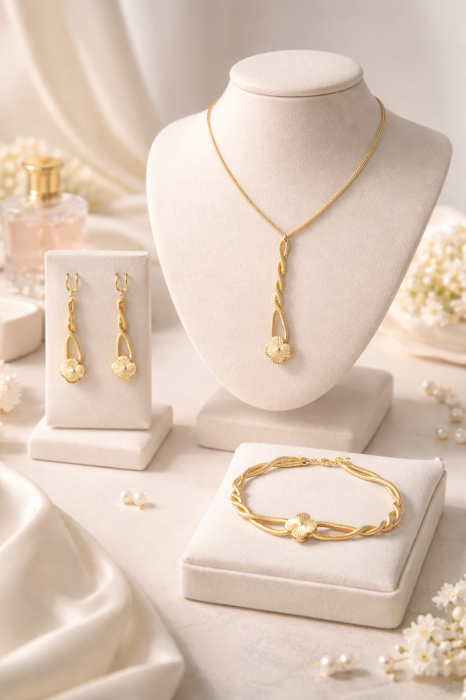 Set Bijuterii Gold Snake Alhambra