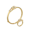 Set Bratara-Inel Gold Gatopardo Classic