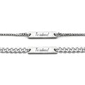 Set Bratari Cupluri Forever LOVE Silver