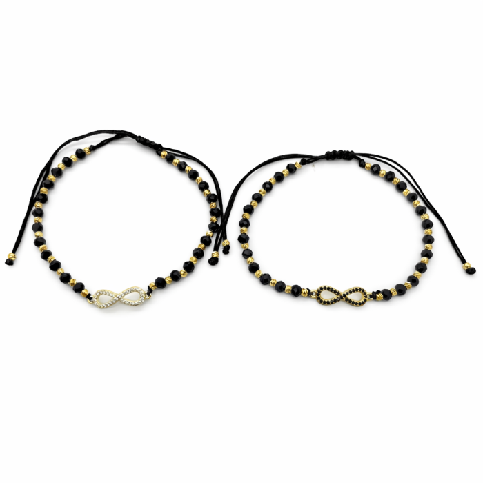 Set Bratari Cupluri Simbol Infinit