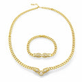 Set Colier-Bratara Gold Gatopardo