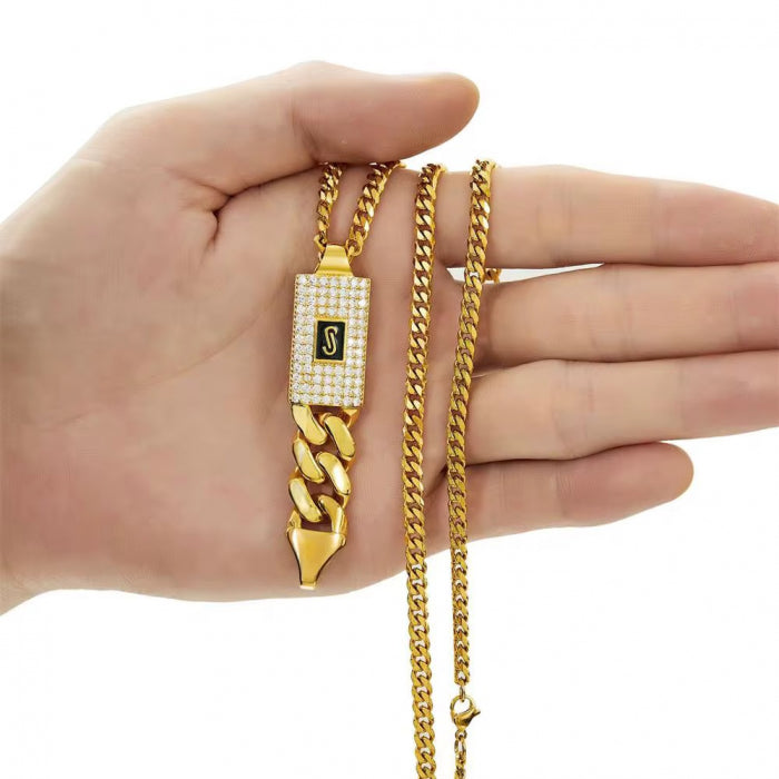 Set Colier-Cercei Monaco Dama Full Gold