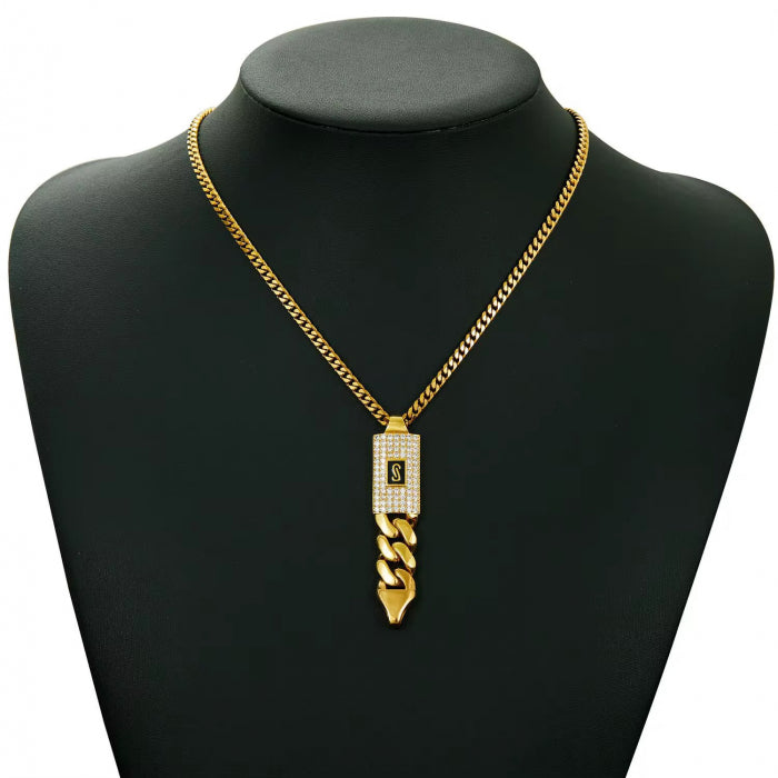 Set Colier-Cercei Monaco Dama Full Gold