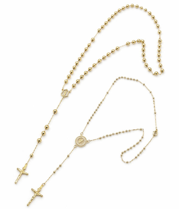 Set Cuplu Gold Rosary
