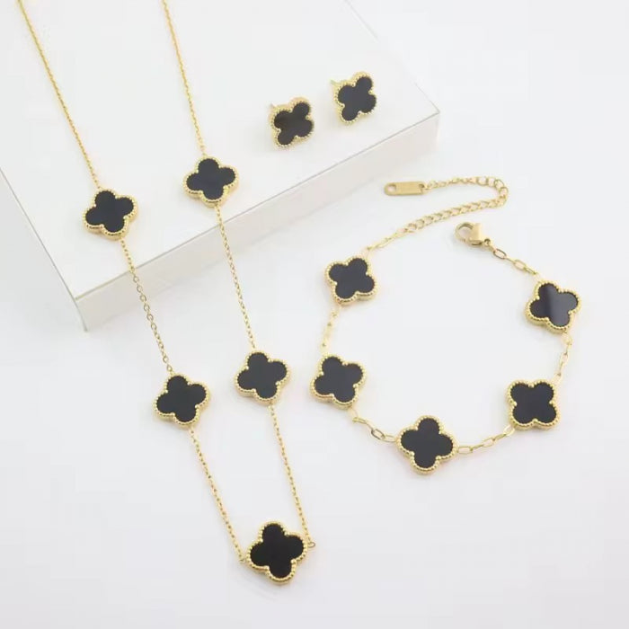 Set Gold Alhambra Flower
