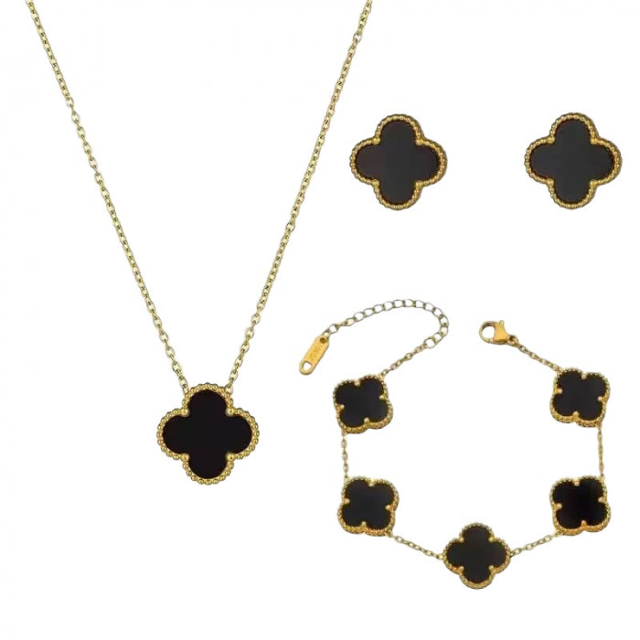 Set Gold Alhambra Flower
