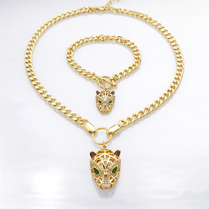 Set Lant-Bratara Cuban Gatopardo Luxor