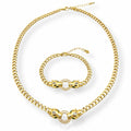 Set Lant-Bratara Cuban Gold New Gatopardo