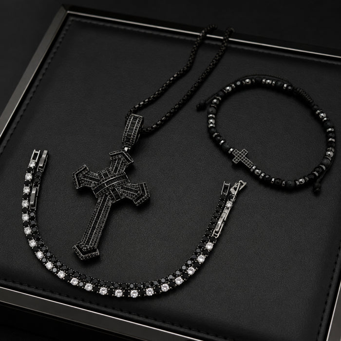 Set Lant-Bratari Full Black Cross Imperium
