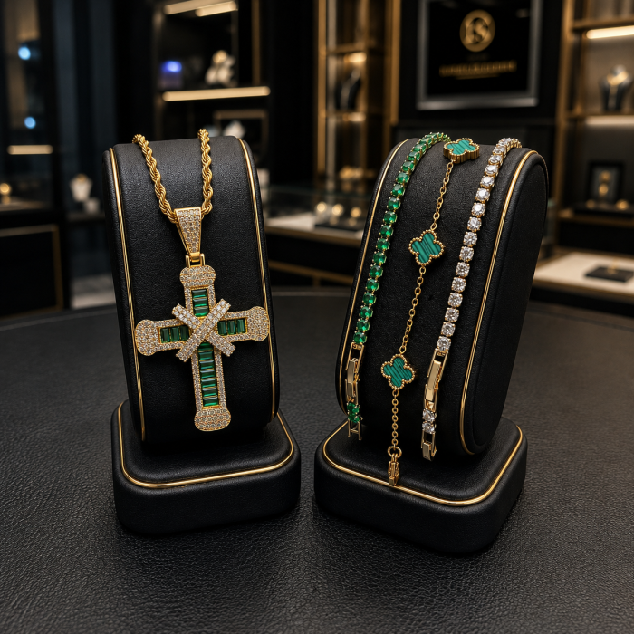 Set Lant-Bratari Royal Green Cross Imperium