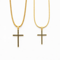 Set Lanturi Cupluri Cruce Tennis Gold